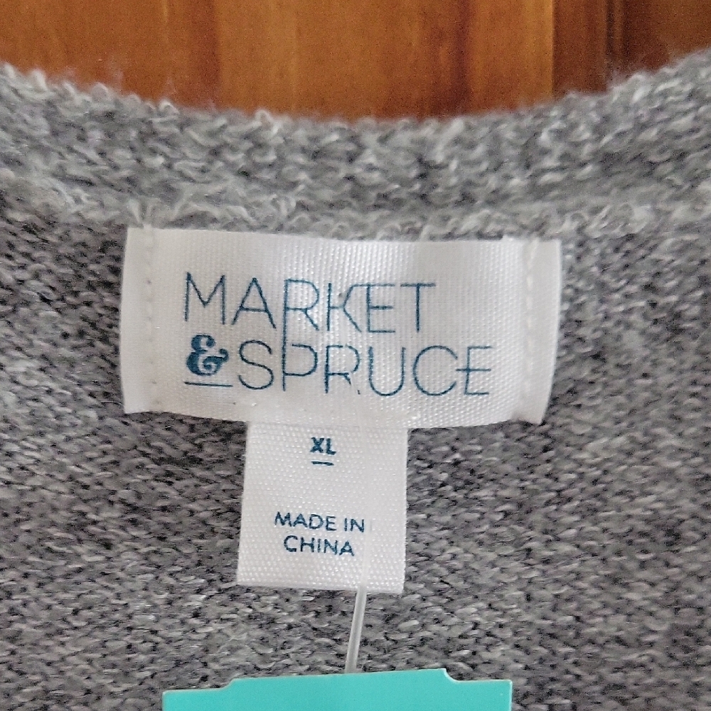 Market & Spruce Multicolor Striped Cardigan - Picture 2 of 4